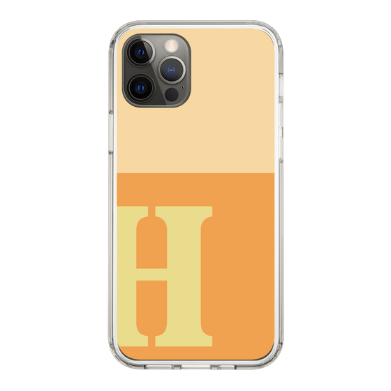 Slim Protection Case［ Original - initial two tone - H orange ］