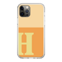 Slim Protection Case［ Original - initial two tone - H orange ］