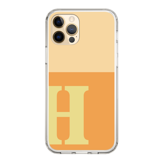 Slim Protection Case［ Original - initial two tone - H orange ］