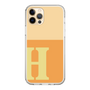 Slim Protection Case［ Original - initial two tone - H orange ］