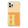 Slim Protection Case［ Original - initial two tone - H orange ］