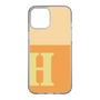Slim Protection Case［ Original - initial two tone - H orange ］