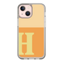 Slim Protection Case［ Original - initial two tone - H orange ］