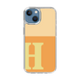 Slim Protection Case［ Original - initial two tone - H orange ］
