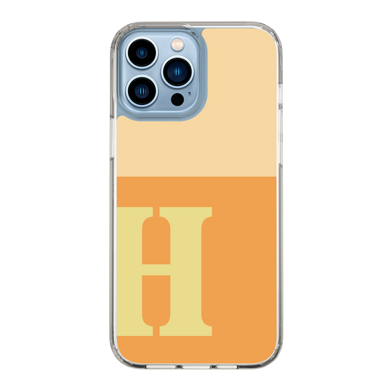 Slim Protection Case［ Original - initial two tone - H orange ］