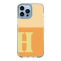 Slim Protection Case［ Original - initial two tone - H orange ］