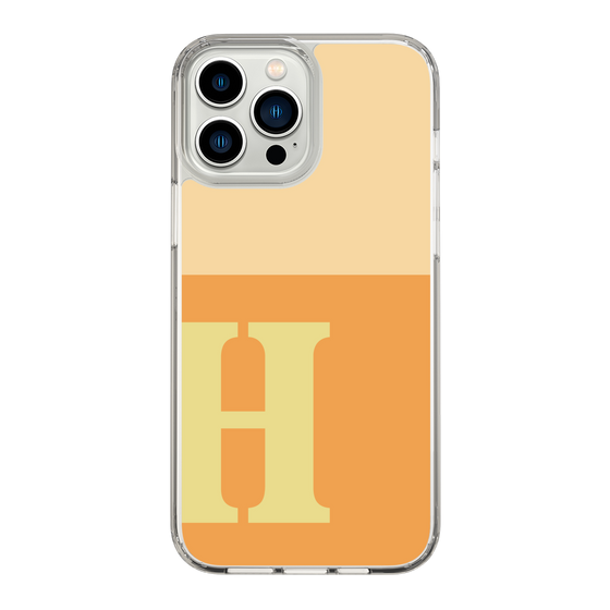 Slim Protection Case［ Original - initial two tone - H orange ］