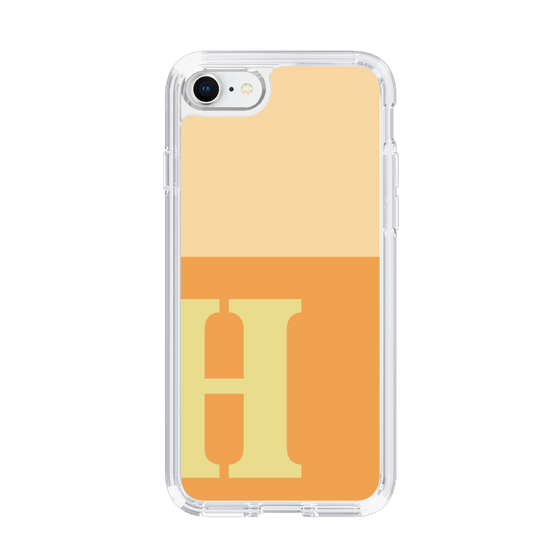 Slim Protection Case［ Original - initial two tone - H orange ］