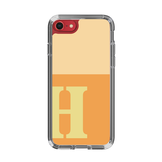 Slim Protection Case［ Original - initial two tone - H orange ］