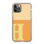 Slim Protection Case［ Original - initial two tone - H orange ］