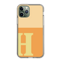 Slim Protection Case［ Original - initial two tone - H orange ］