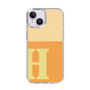 Slim Protection Case［ Original - initial two tone - H orange ］