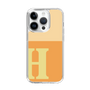Slim Protection Case［ Original - initial two tone - H orange ］
