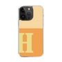 Slim Protection Case［ Original - initial two tone - H orange ］