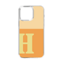 Slim Protection Case［ Original - initial two tone - H orange ］