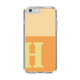 Slim Protection Case［ Original - initial two tone - H orange ］
