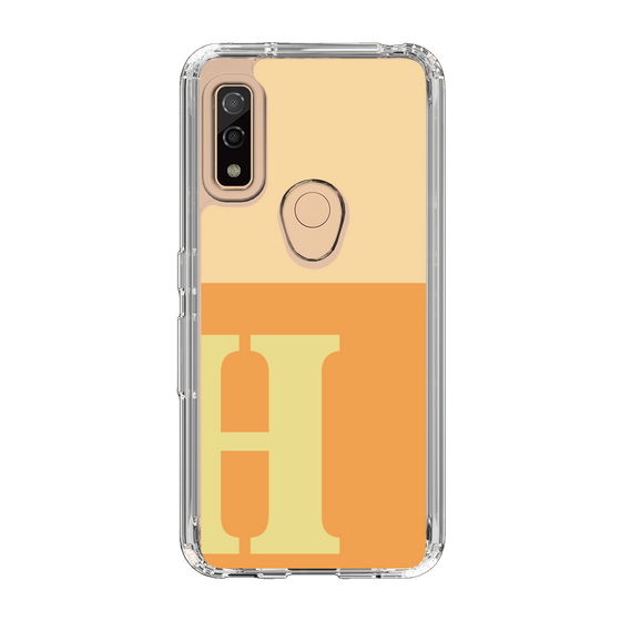 Slim Protection Case［ Original - initial two tone - H orange ］
