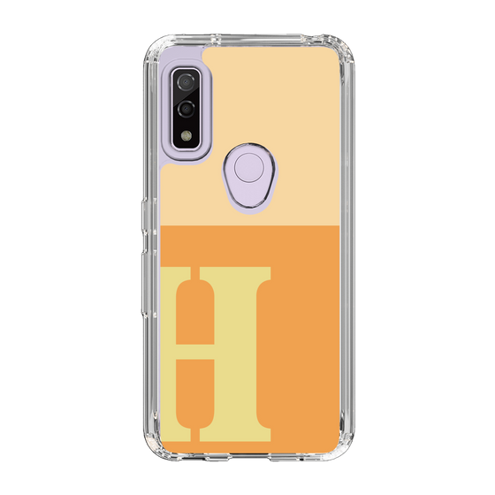 Slim Protection Case［ Original - initial two tone - H orange ］