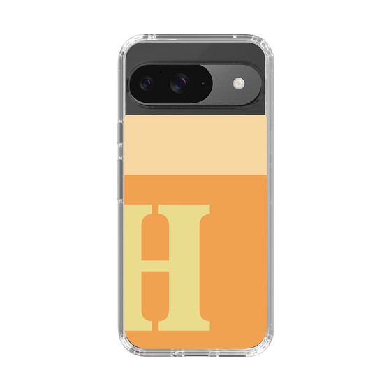Slim Protection Case［ Original - initial two tone - H orange ］