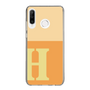 Slim Protection Case［ Original - initial two tone - H orange ］