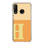 Slim Protection Case［ Original - initial two tone - H orange ］