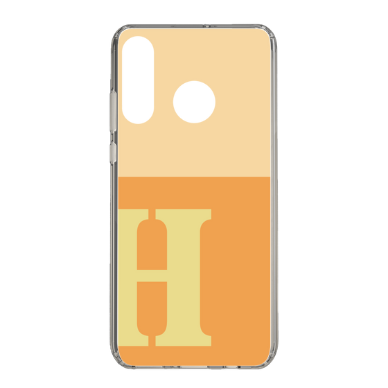 Slim Protection Case［ Original - initial two tone - H orange ］