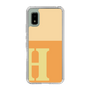 Slim Protection Case［ Original - initial two tone - H orange ］