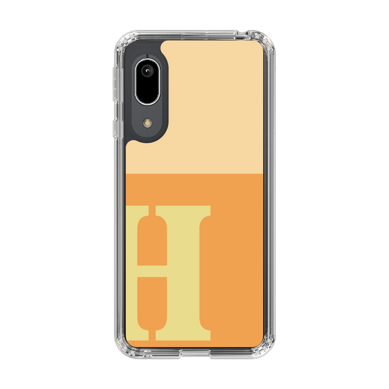 Slim Protection Case［ Original - initial two tone - H orange ］