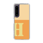 Slim Protection Case［ Original - initial two tone - H orange ］