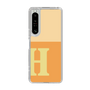 Slim Protection Case［ Original - initial two tone - H orange ］