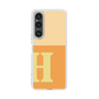 Slim Protection Case［ Original - initial two tone - H orange ］