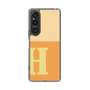 Slim Protection Case［ Original - initial two tone - H orange ］