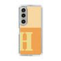 Slim Protection Case［ Original - initial two tone - H orange ］