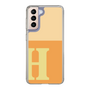 Slim Protection Case［ Original - initial two tone - H orange ］