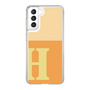 Slim Protection Case［ Original - initial two tone - H orange ］