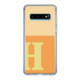 Slim Protection Case［ Original - initial two tone - H orange ］