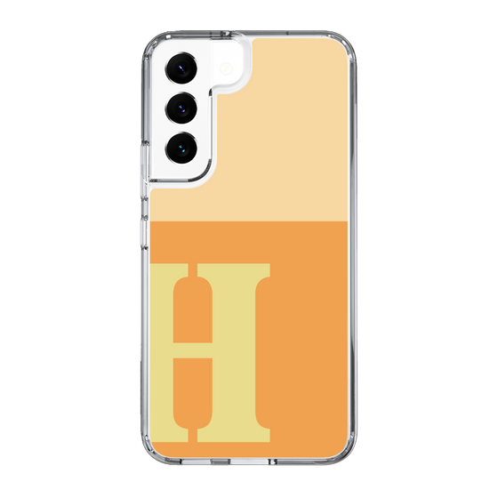 Slim Protection Case［ Original - initial two tone - H orange ］