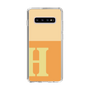 Slim Protection Case［ Original - initial two tone - H orange ］
