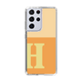 Slim Protection Case［ Original - initial two tone - H orange ］