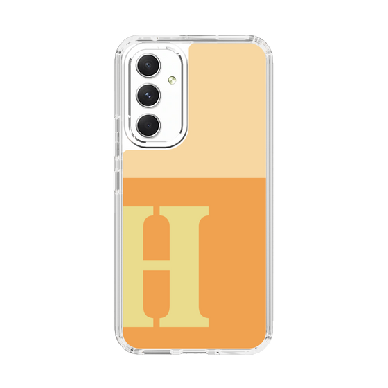Slim Protection Case［ Original - initial two tone - H orange ］