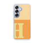 Slim Protection Case［ Original - initial two tone - H orange ］