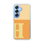 Slim Protection Case［ Original - initial two tone - H orange ］