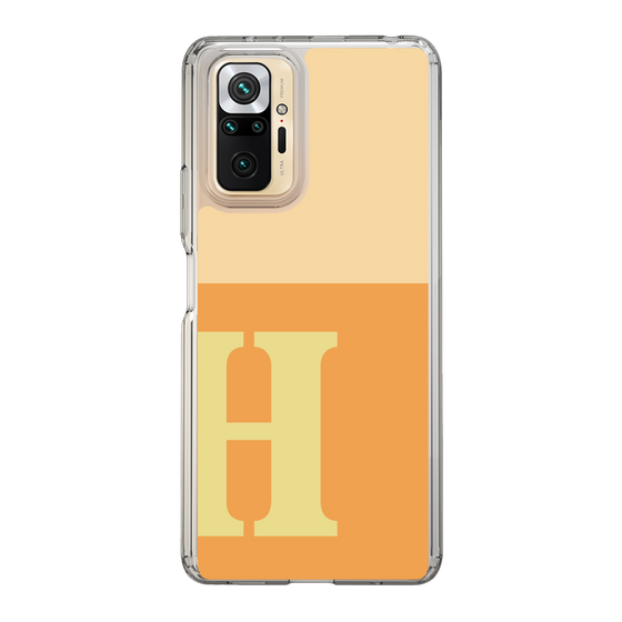Slim Protection Case［ Original - initial two tone - H orange ］