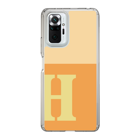 Slim Protection Case［ Original - initial two tone - H orange ］