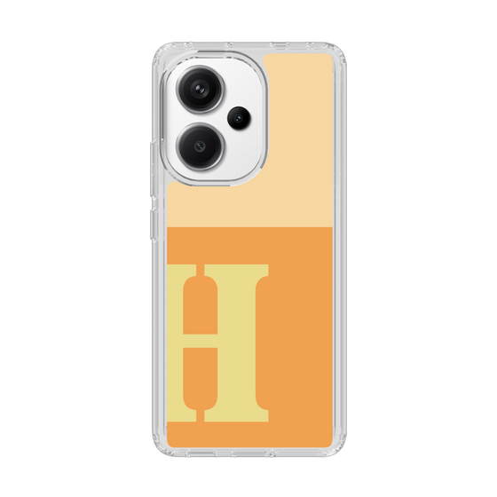 Slim Protection Case［ Original - initial two tone - H orange ］