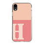 Slim Protection Case［ Original - initial two tone - H pink ］