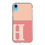 Slim Protection Case［ Original - initial two tone - H pink ］