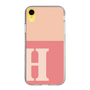Slim Protection Case［ Original - initial two tone - H pink ］