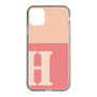Slim Protection Case［ Original - initial two tone - H pink ］