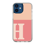 Slim Protection Case［ Original - initial two tone - H pink ］